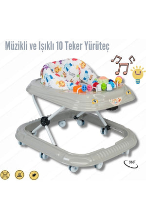 Musical And Lighted Walker 10 Leg Spider Model Yrtç22