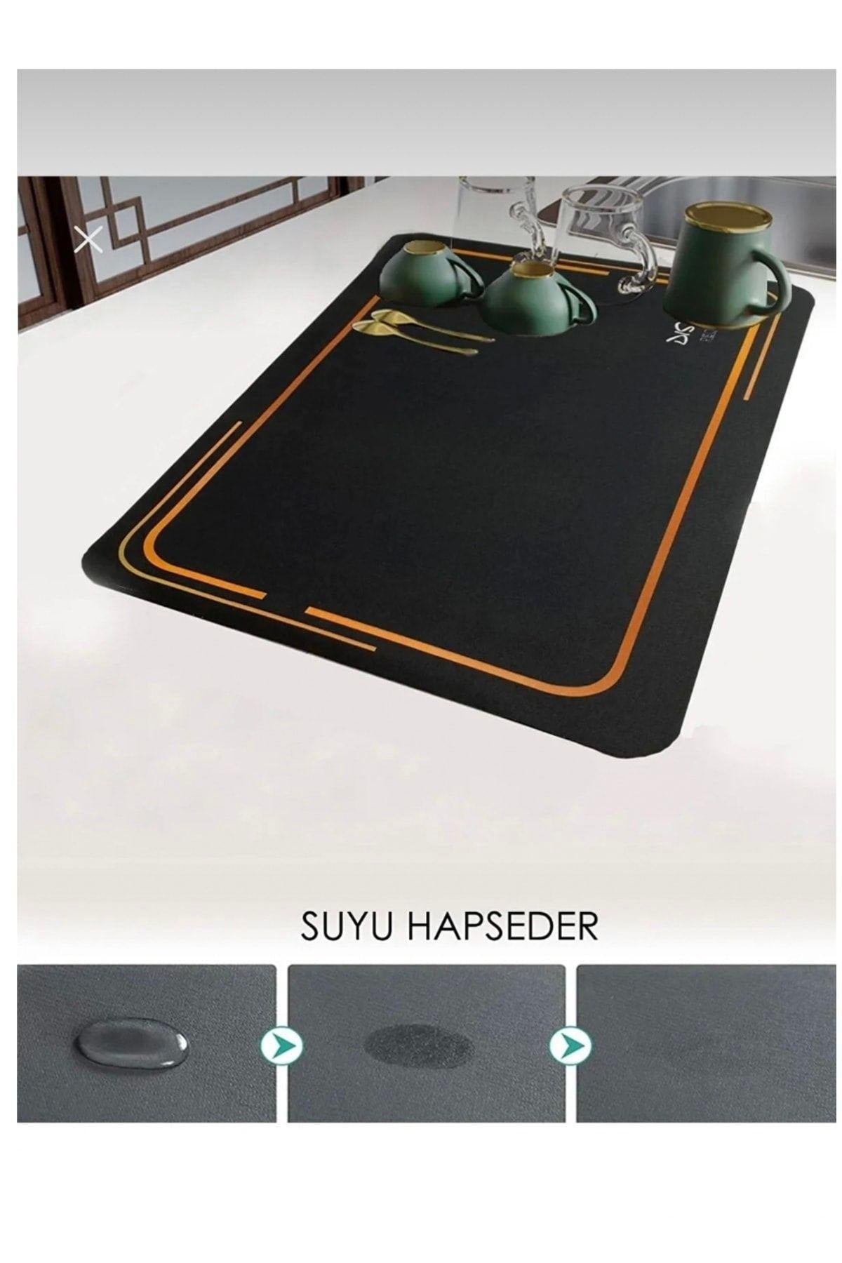 50X30 Cm Magic Countertop Dish Washing Mat | Drying Mat