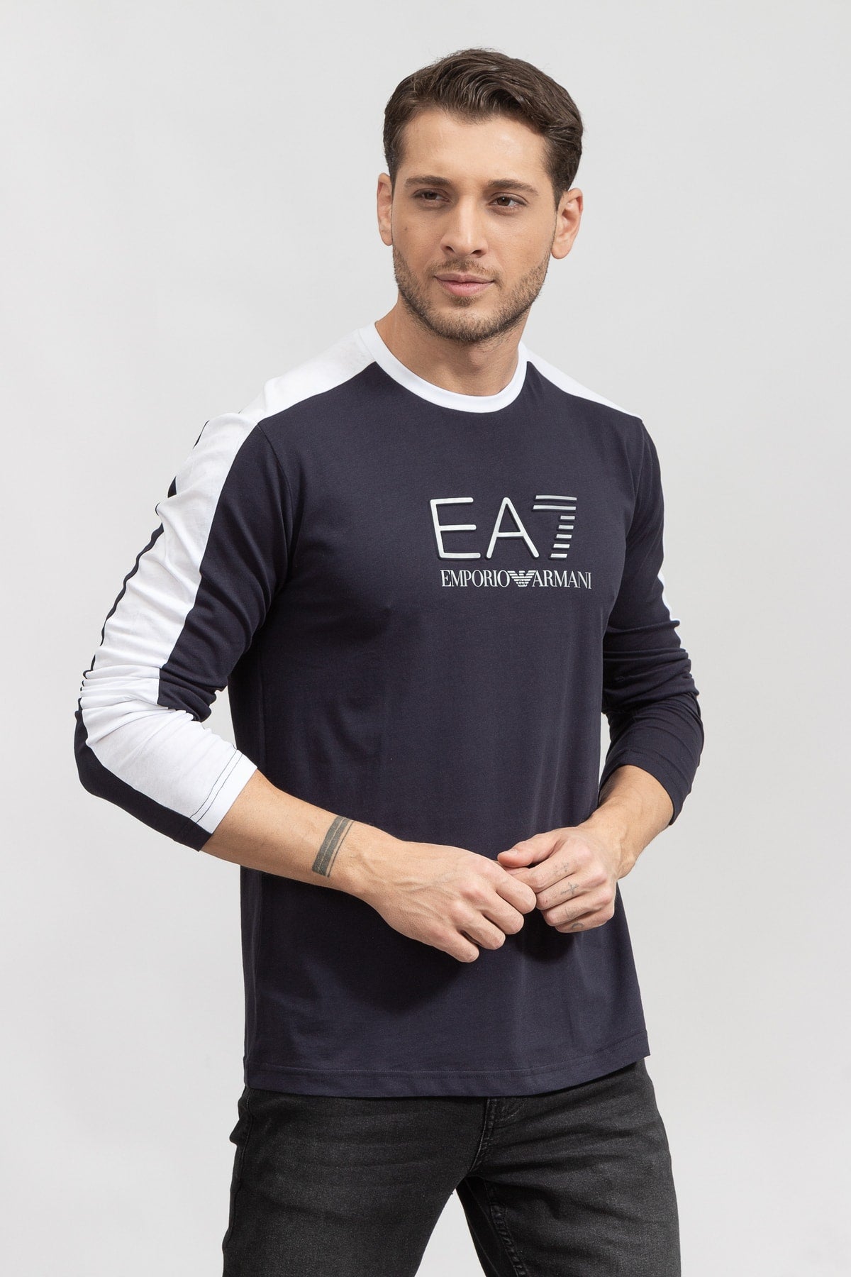 Men'S Long Sleeve T-Shirt6Lpt07Pj02Z