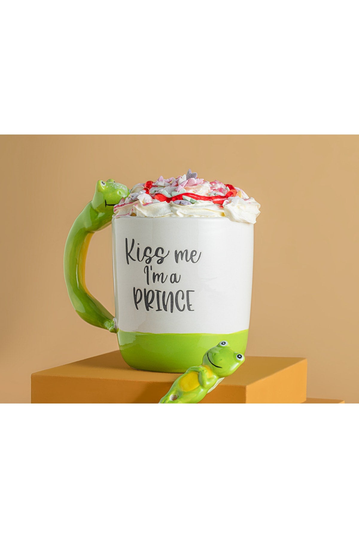 Popsy Frog Dolomite Mug 490 Ml Green