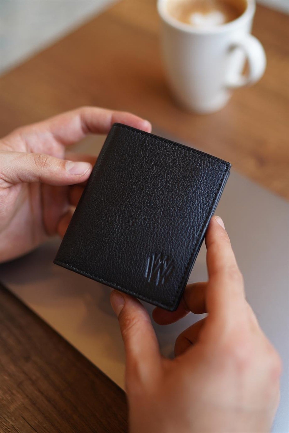 Lisande Genuine Leather Kibar Men'S Wallet Black