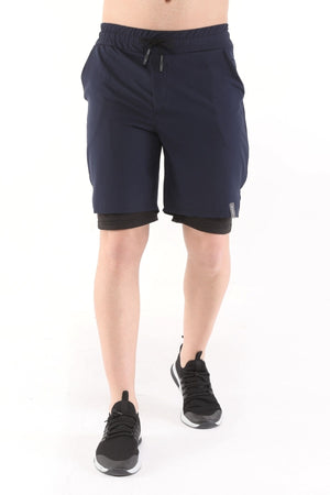 Men'S Running Quick Dry Micropoly Training Turf Fitness Short Tights Outdoor Shorts