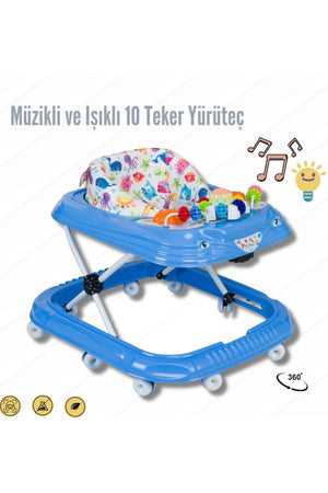Musical And Lighted Walker 10 Leg Spider Model Yrtç22