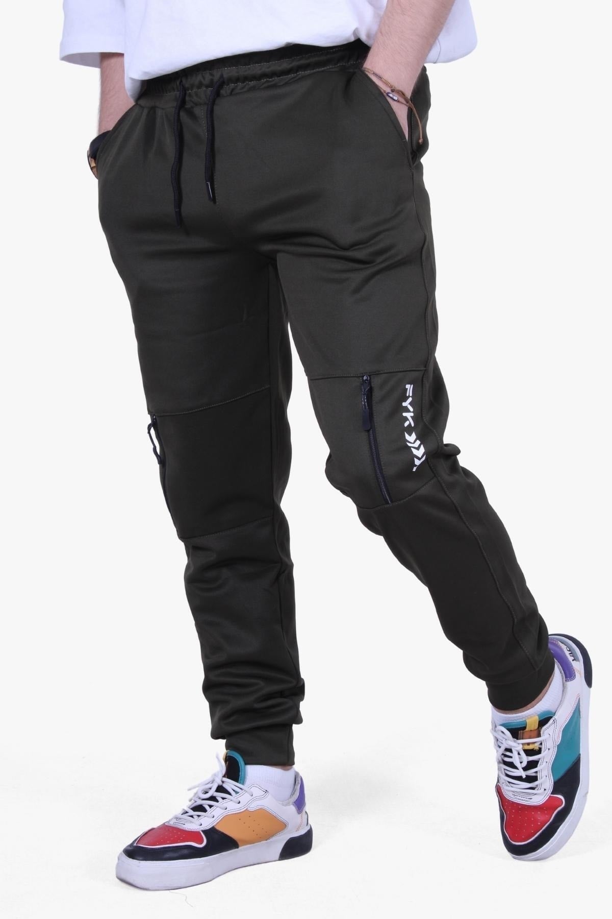 SML-XL-XXL SLIM FIT FYK PRINTED SCUBA MEN'S Sweatpants