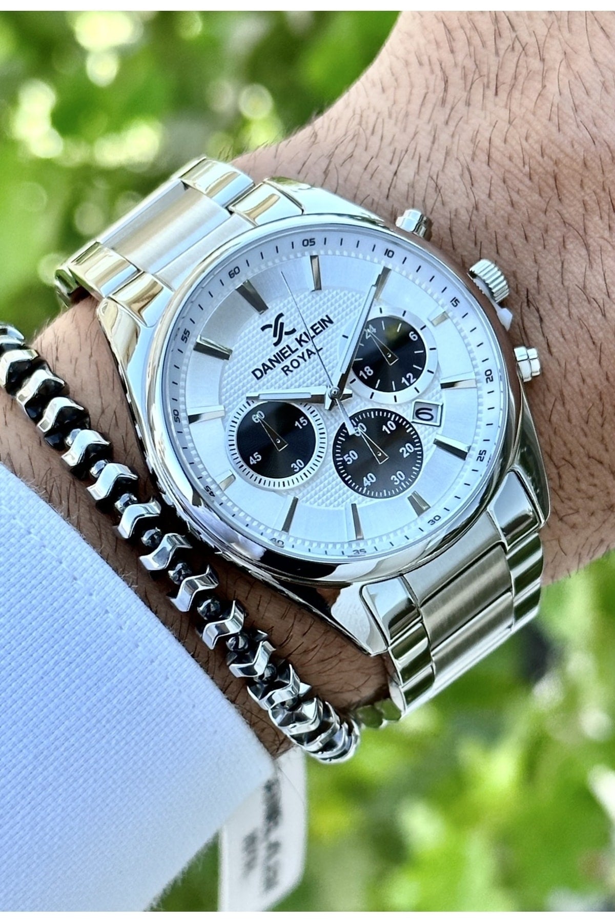 Men'S Steel Wristwatch+Bracelet