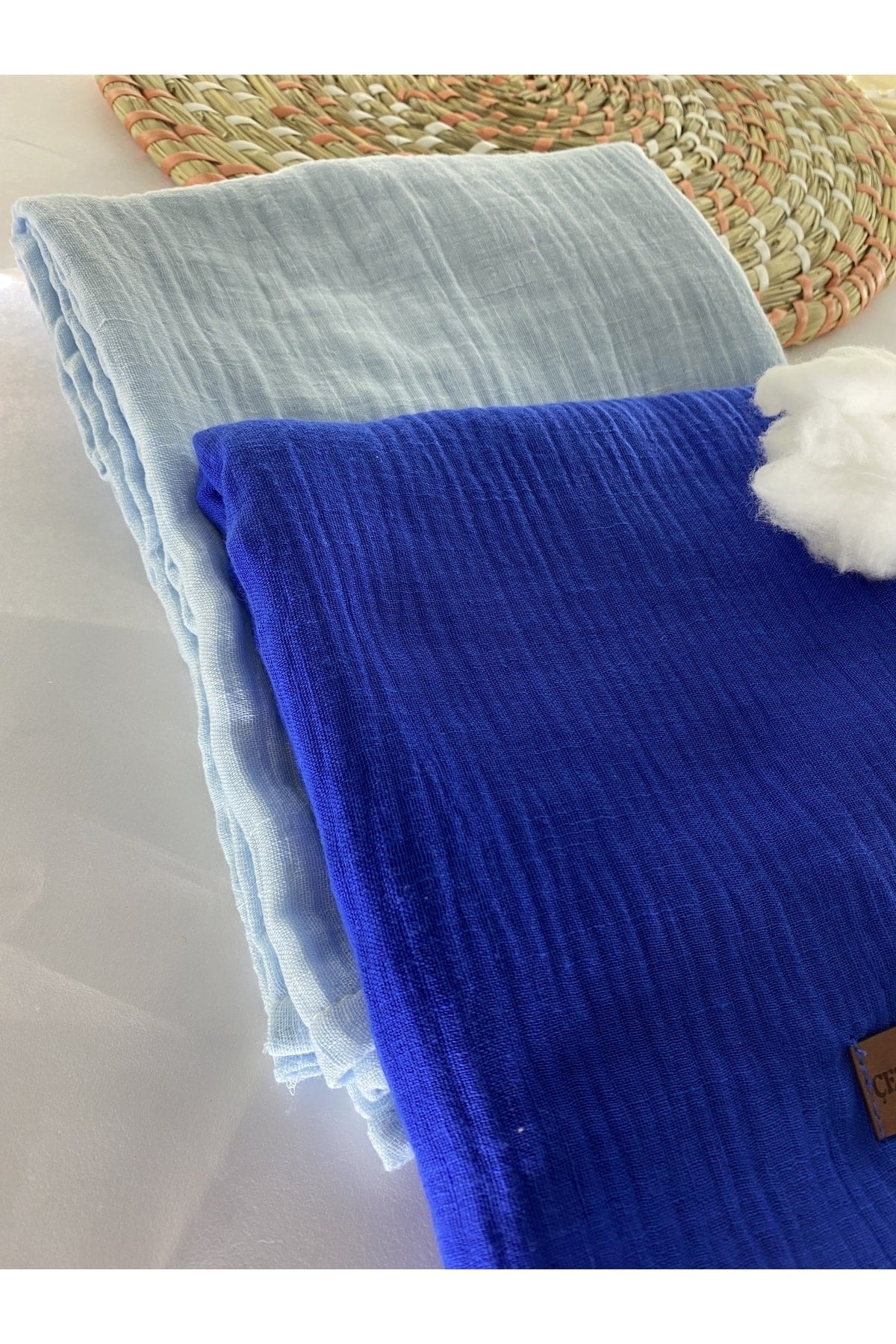 Double Layer Muslin Cover Baby Muslin Blanket 75*80Cm