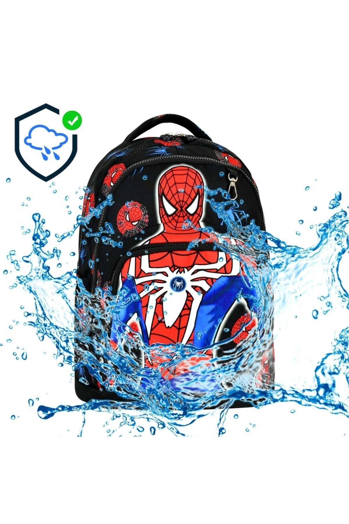 Spiderman Printed Boy's School Bag