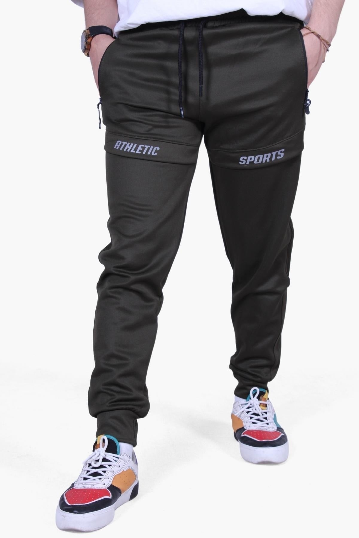 SLIM FIT PRINTED SCUBA MEN'S Sweatpants