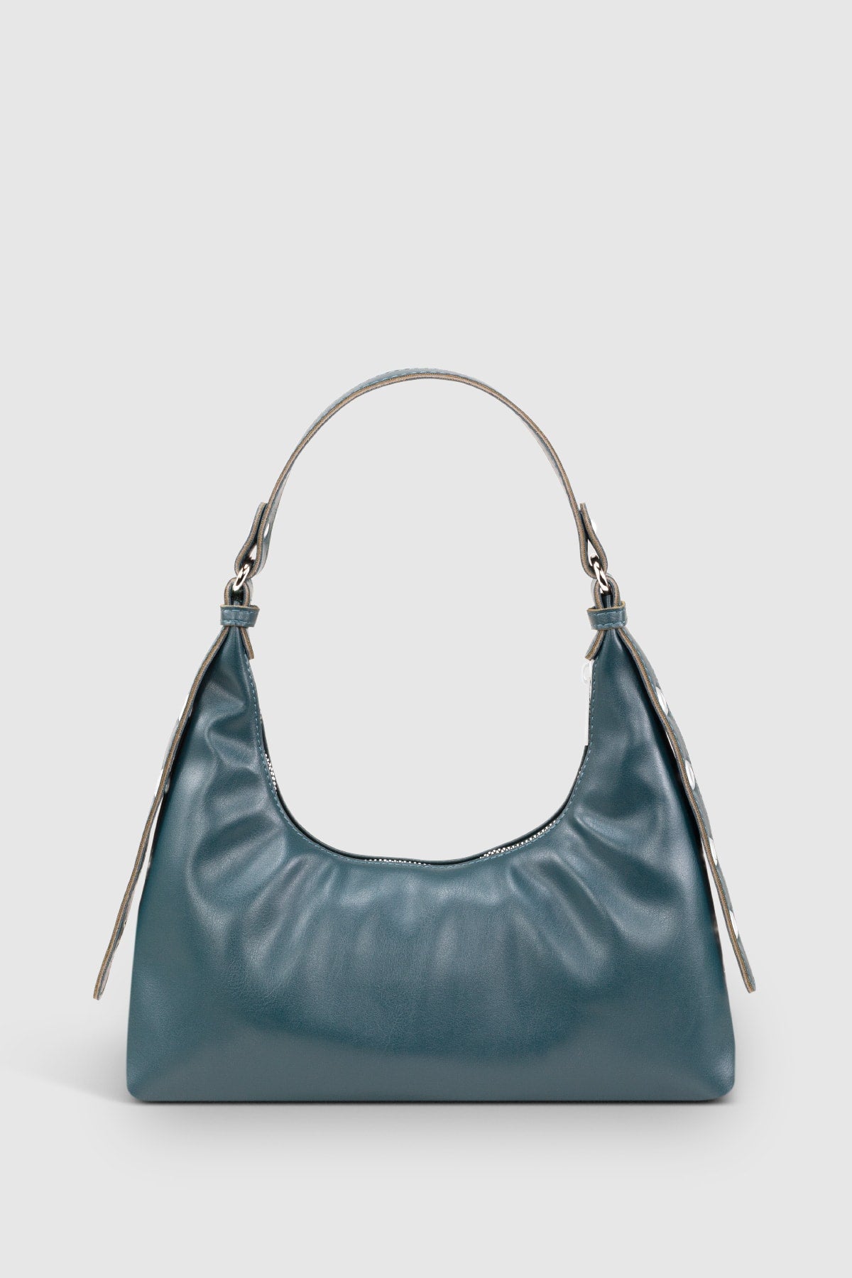 Women'S Petrol Green Baguette Bag 205