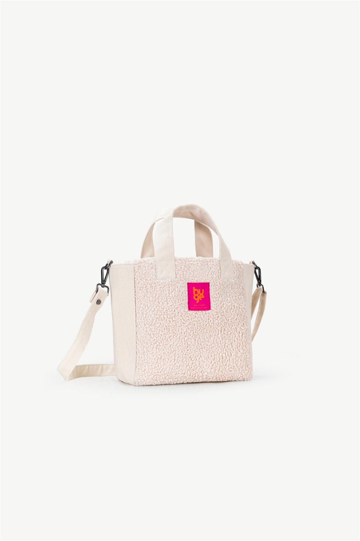 Huge Whiteie Teddy Bag Ecru