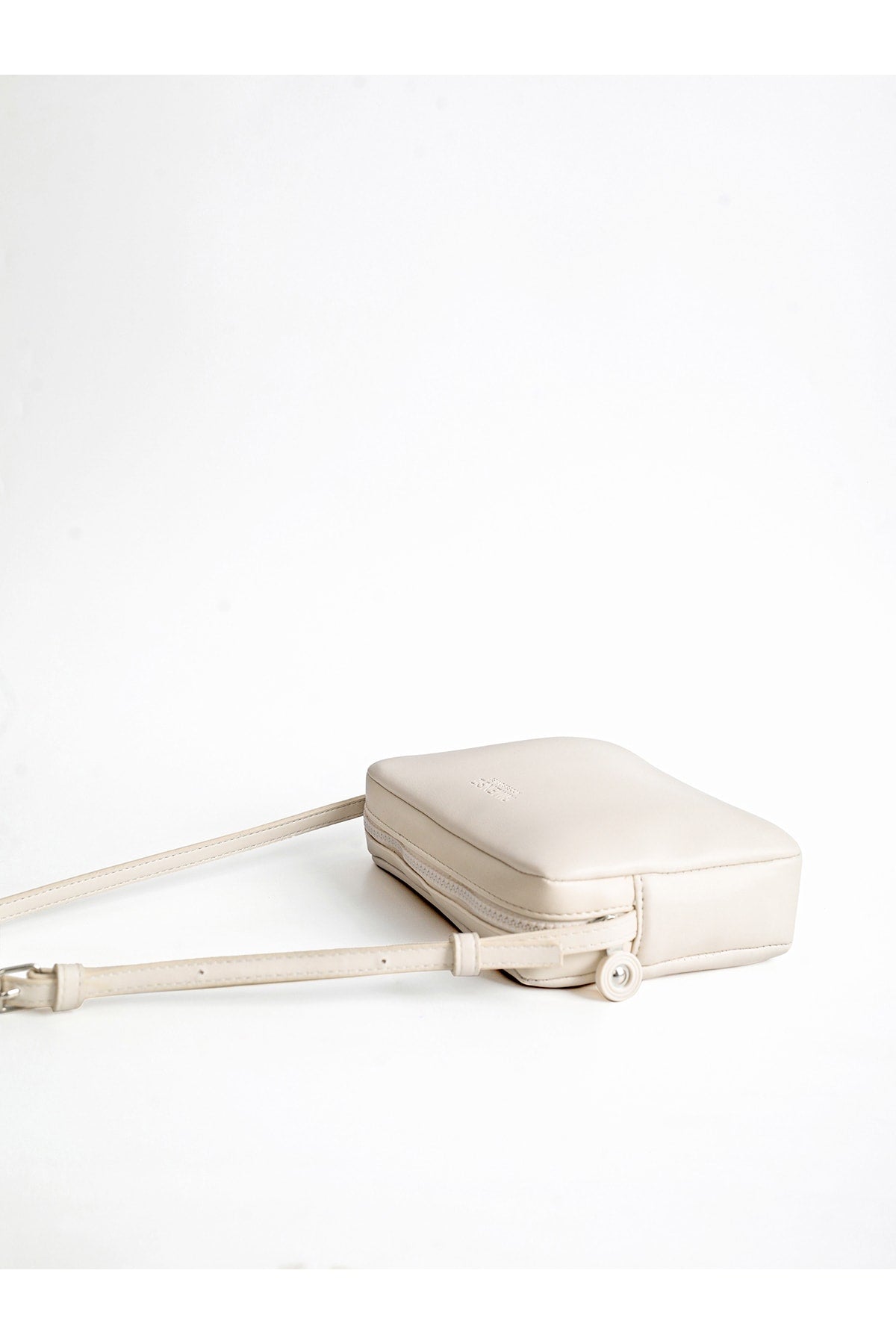 Women's Cream Mini Urban Shoulder Bag