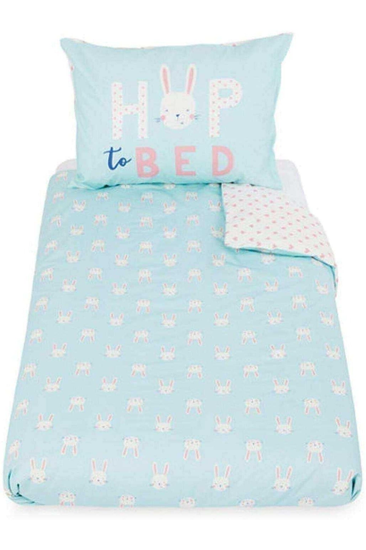 Cute Rabbit Kids Baby Duvet Cover Set 100x150