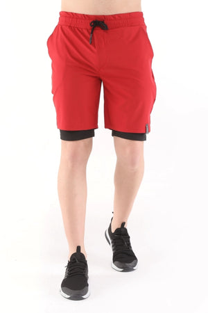 Men'S Running Quick Dry Micropoly Training Turf Fitness Short Tights Outdoor Shorts
