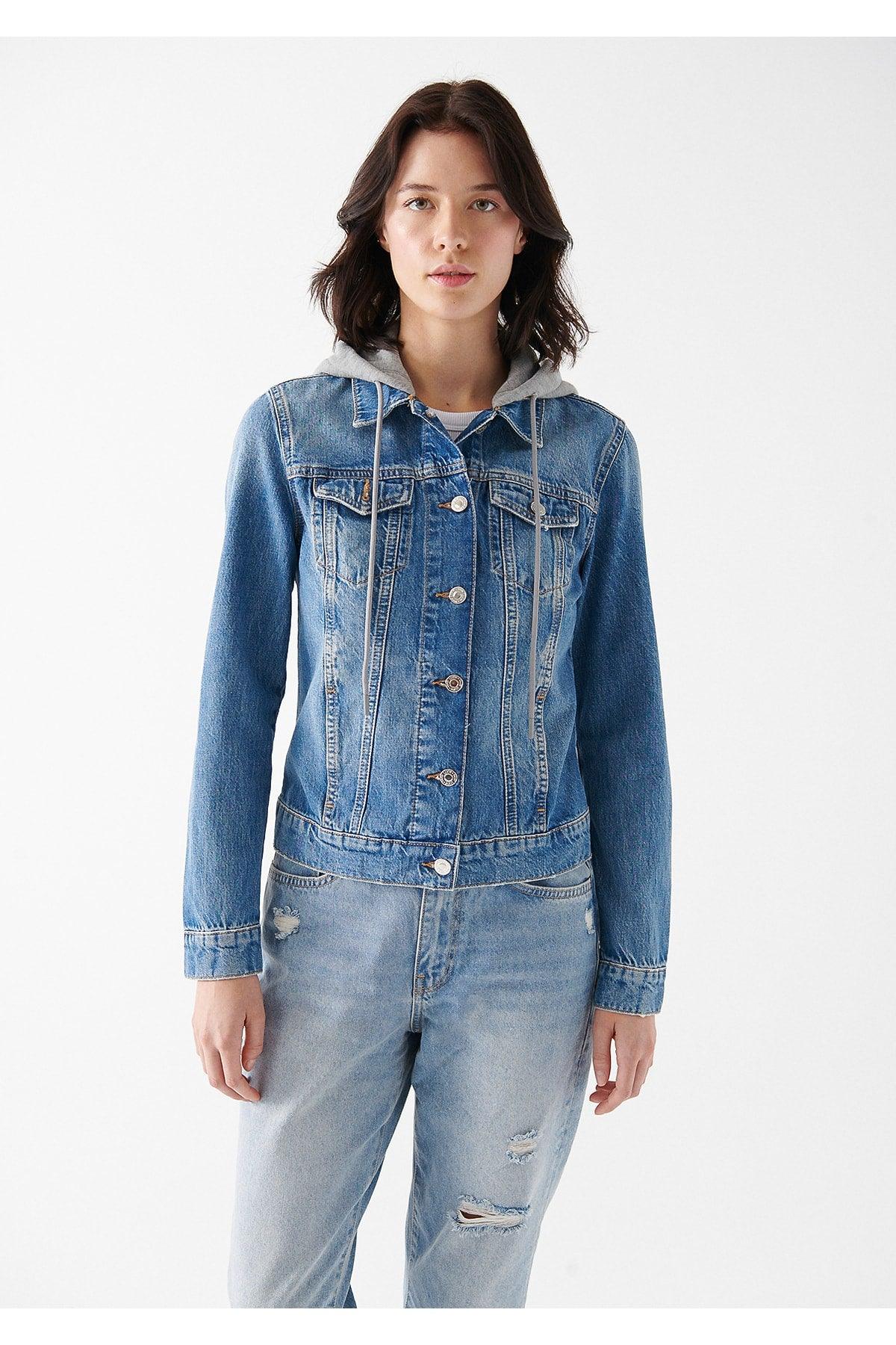 Women's Darsy 90s Denim Jacket 110196-33713 - Swordslife