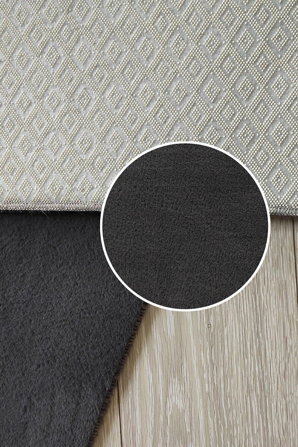 3 Piece Bathroom Carpet Plush Post Carpet Closet Set Dark Gray 50x90--50x60---50x50(round) - Swordslife