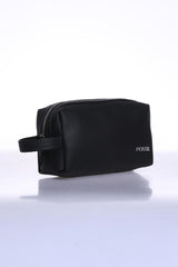 01fs2041-s Black Men's Shaving Bag And Portfolio