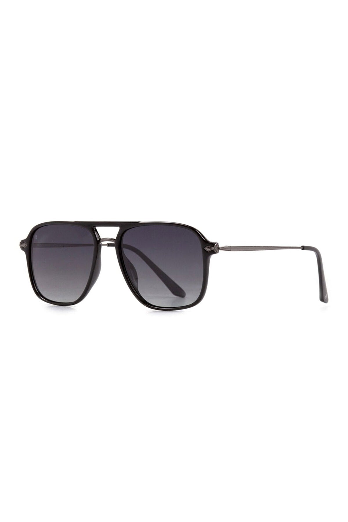 Black Unisex Polarized Sunglasses