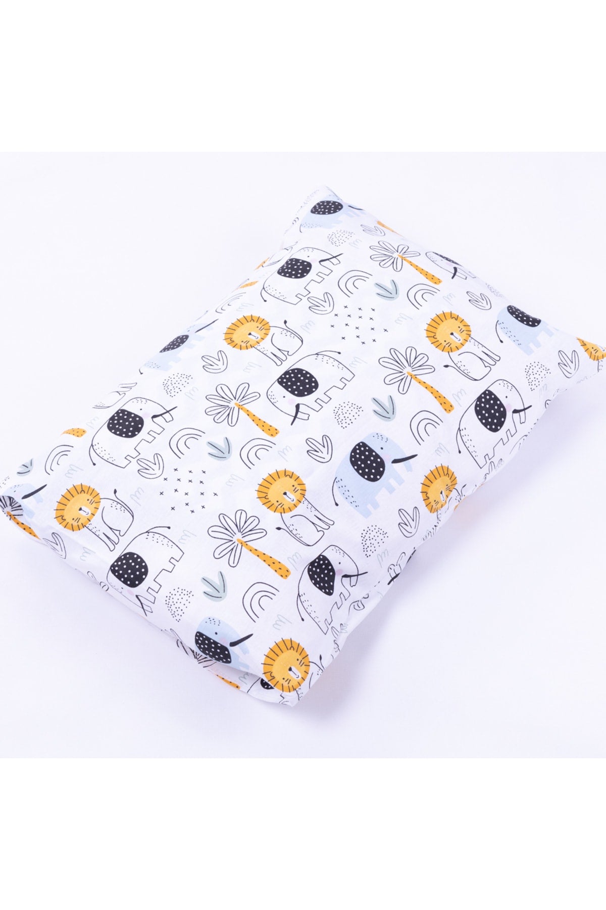 Organic Cotton 5-Piece Baby Bedding Set (2 Pillowcases, 1 Duvet Cover, 1 Bed Sheet, 1 Soiled Towel
