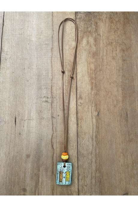 Ceramic Design Necklace - Swordslife