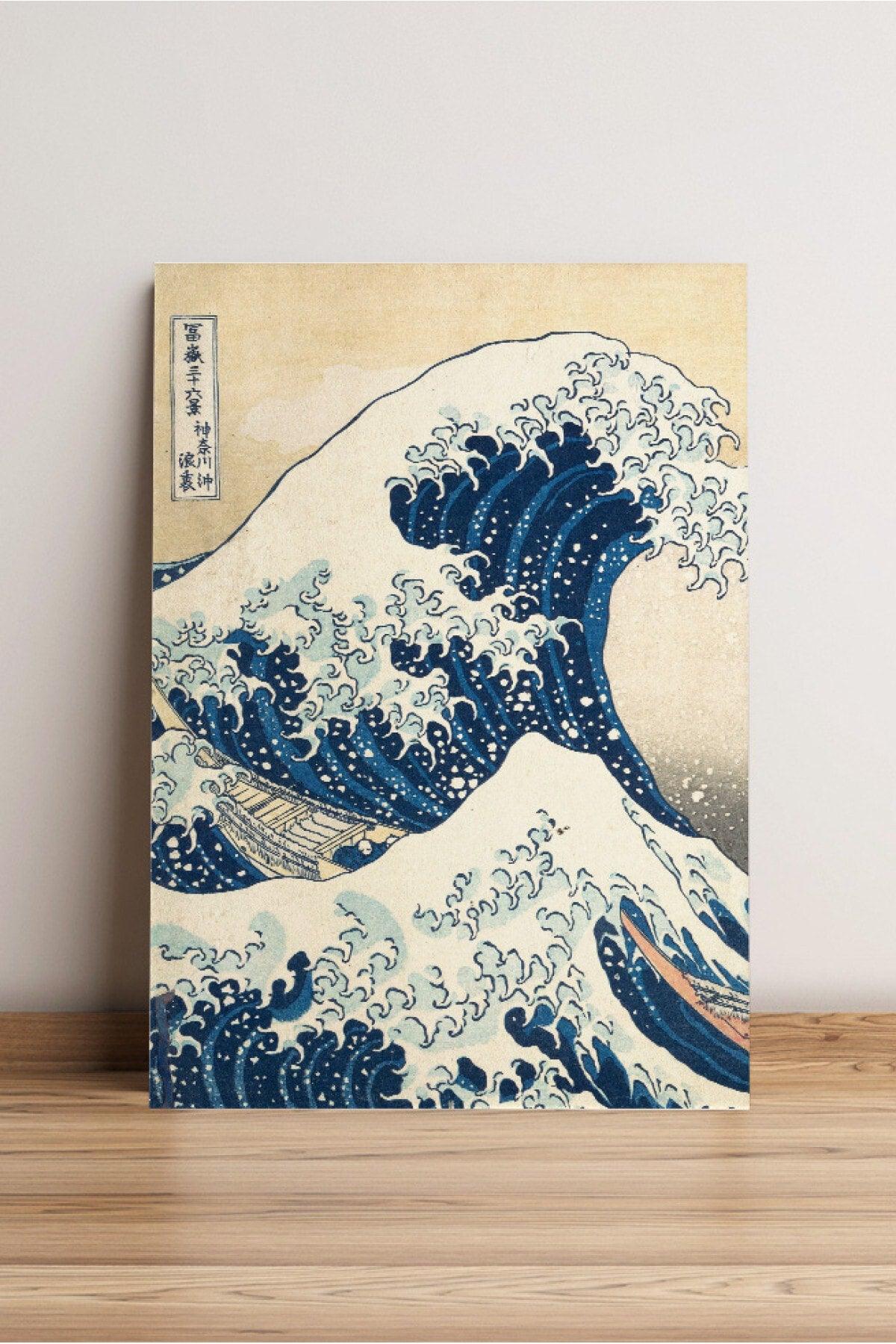 Katsushika Hokusai - The Great Wave Of Kanagawa - Masterpiece Painting Famous Painter Poster - Swordslife