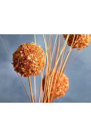 Grass Bush Single Branch Artificial Flower 63 Cm Brown - Swordslife