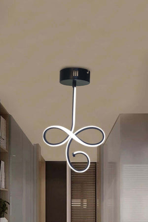 Modern Black Pendant Lamp Luxury Plafonier White Light Led Chandelier 1 Year Company Warranty
