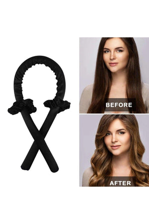 Heatless Hair Styler, Hair Sausage Satin Buckle Set - Swordslife