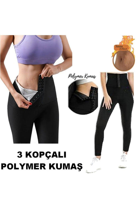Women's Ultra High Waist Slimming Slimming Thermal Attached Leggings 3-Stage Thermal Corset Leggings - Swordslife