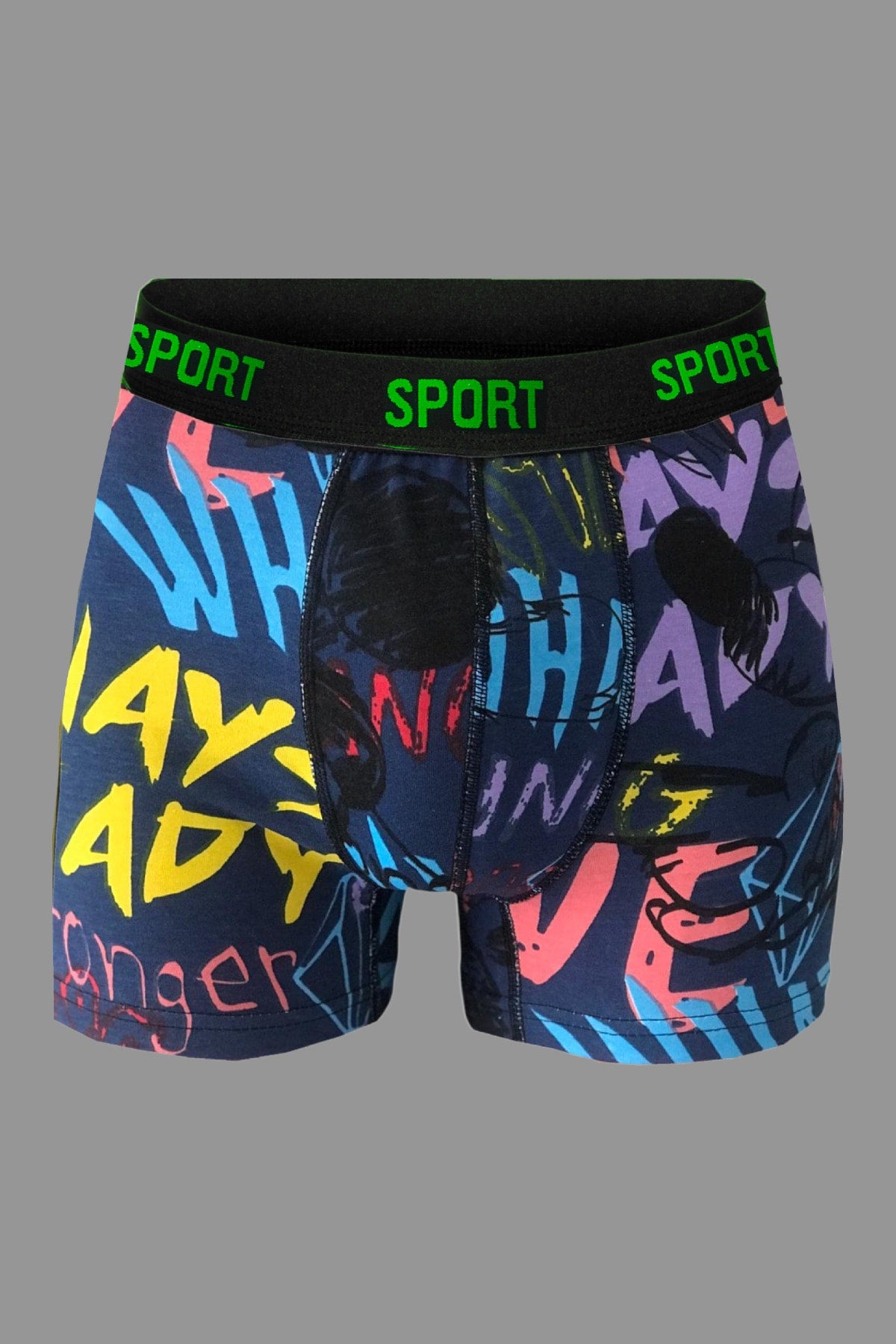 Men'S Patterned 6 Pcs Premium Combed Combed Box Cotton Lycra Boxer