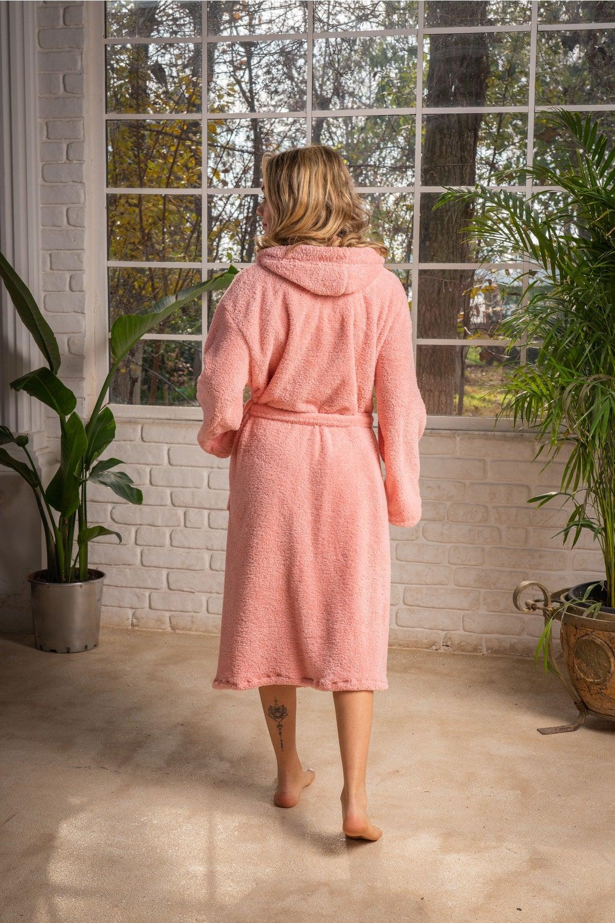 Welsoft Hooded Unisex Powder Bathrobe & Dressing Gown - Swordslife