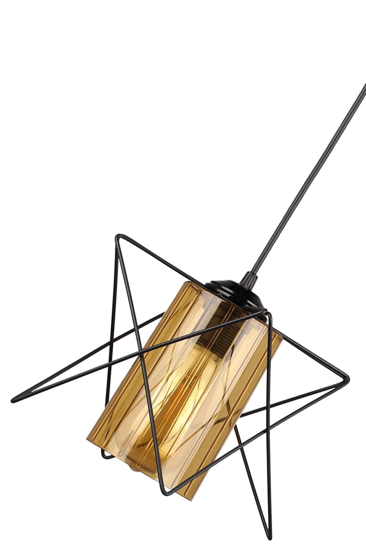 2 Pieces Modes Single Black-Honey Acrylic