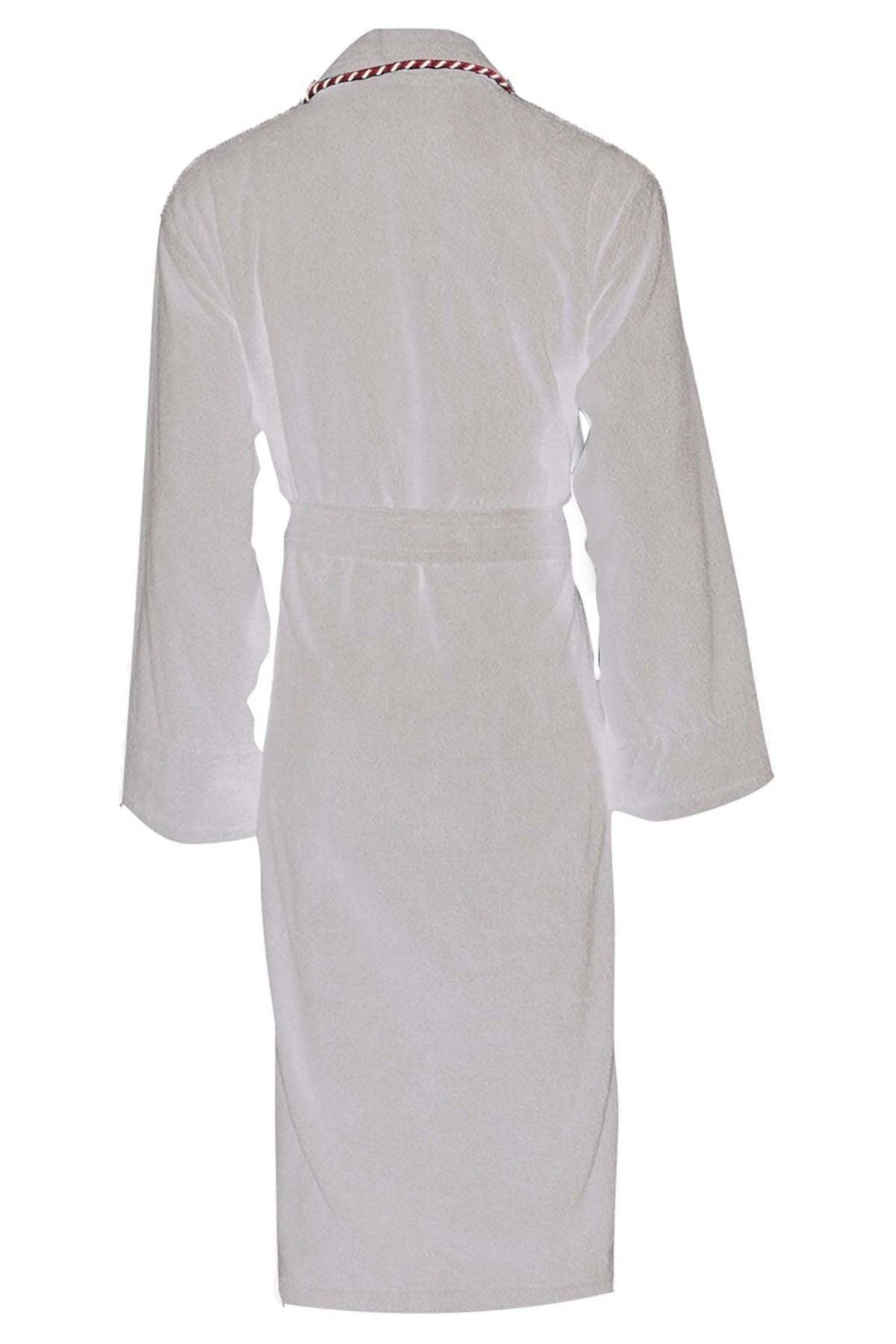 100% Cotton Piping Special Design Extra Soft Men's Bathrobe - Swordslife