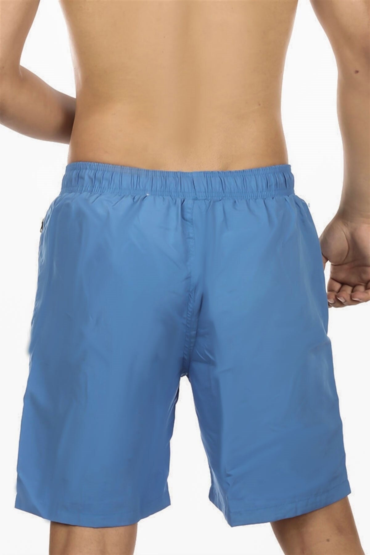 Men's Sax Blue Two Pocket Marine Shorts