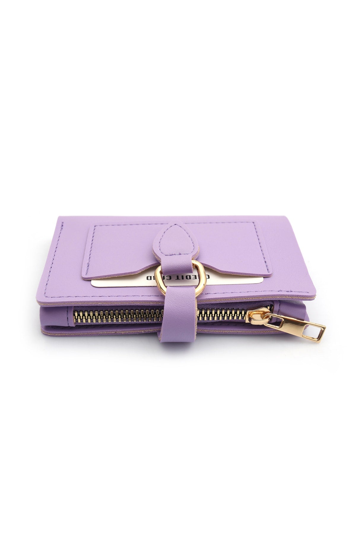 Women'S Lilac Buckle Wallet