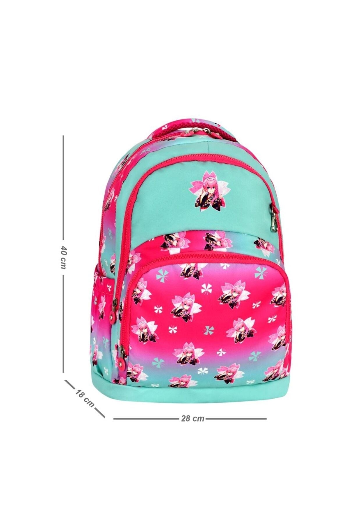 Yigit Boutique Printed Girls' School Bag