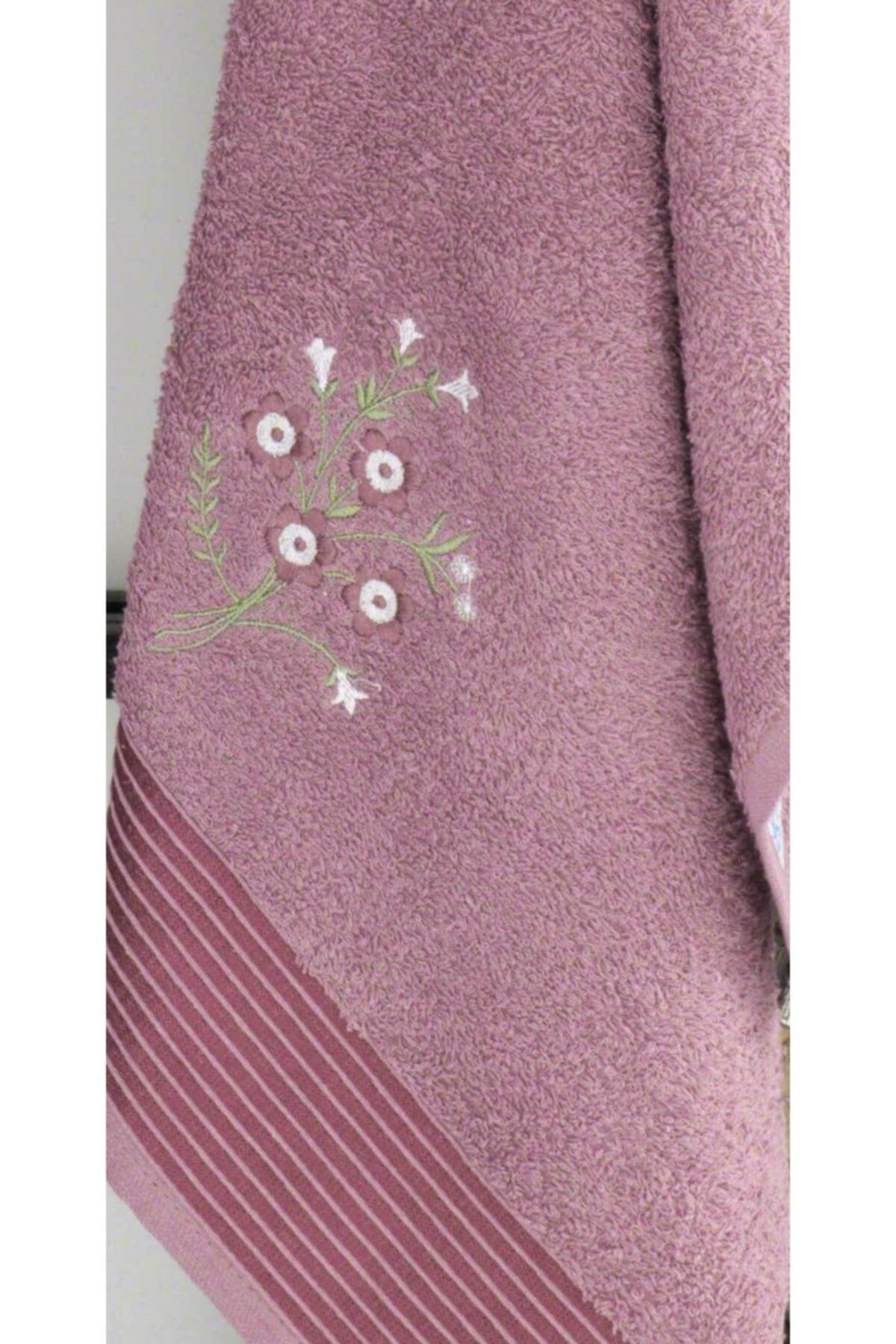 Şilay Towel Bathrobe Set of 2 Plum - Swordslife