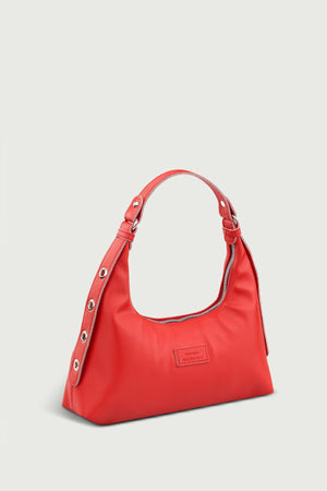 Women'S Red Baguette Bag 205