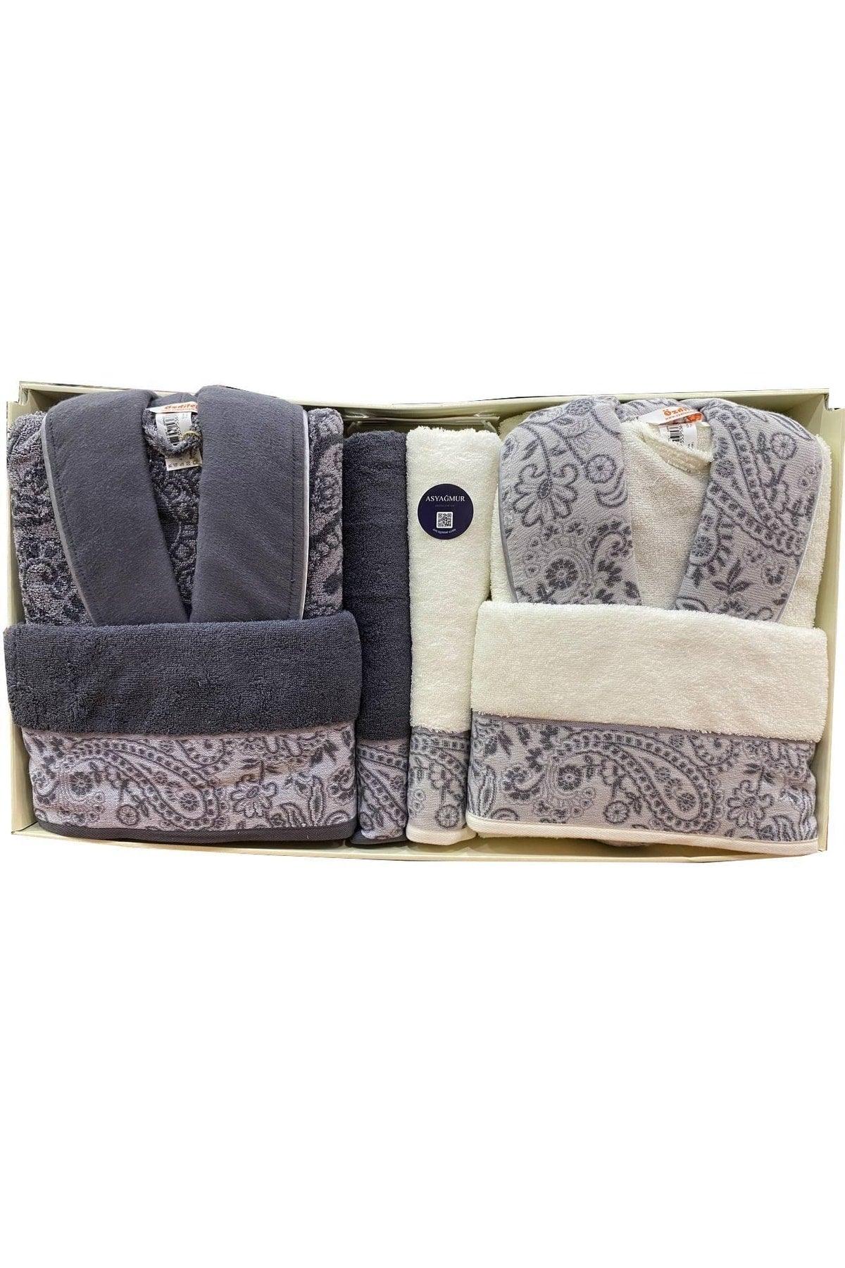 Family Set Paijley Cream - Gray - Swordslife