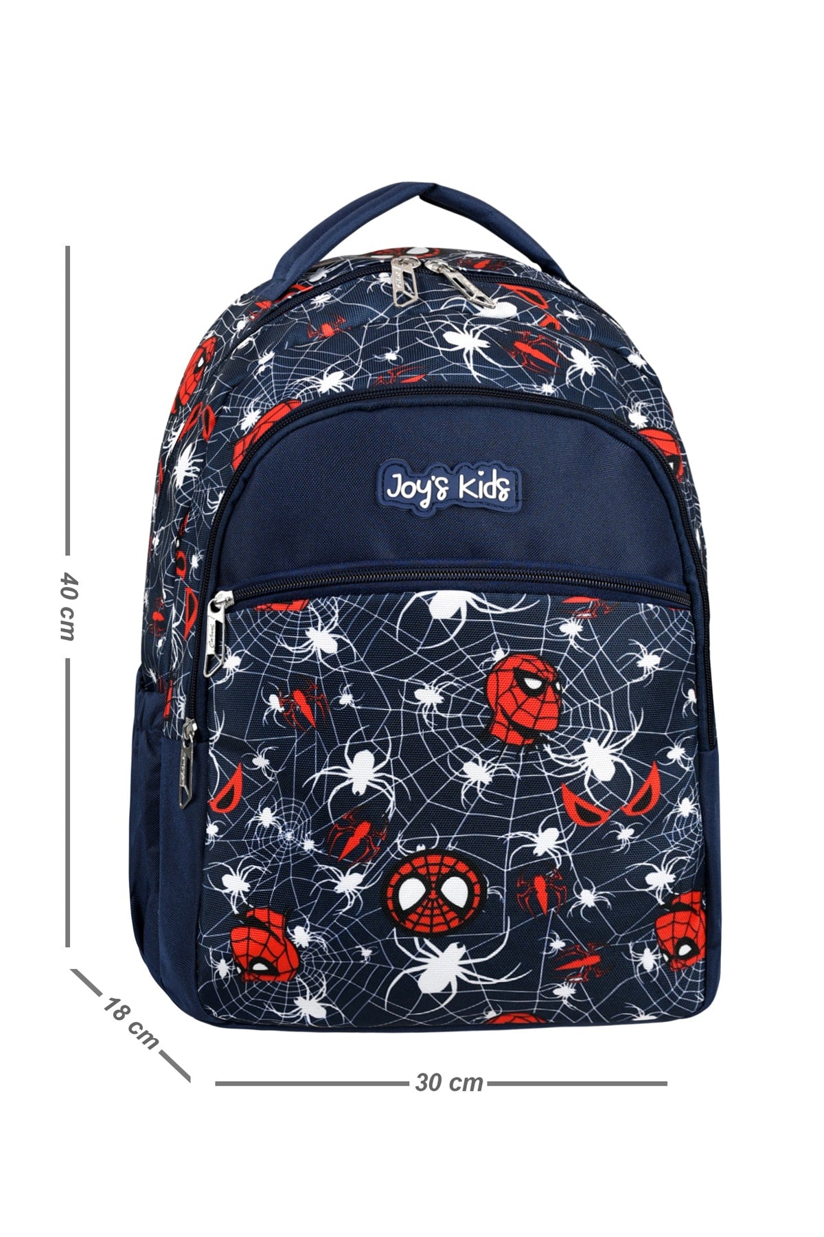Licensed Spider-Man Patterned Primary School Bag Lunch Box And Pencil Holder Set Of 3