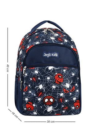 Licensed Spider-Man Patterned Primary School Bag Lunch Box And Pencil Holder Set Of 3