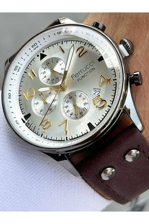 Atm Waterproof Men'S Wristwatch With Function Function