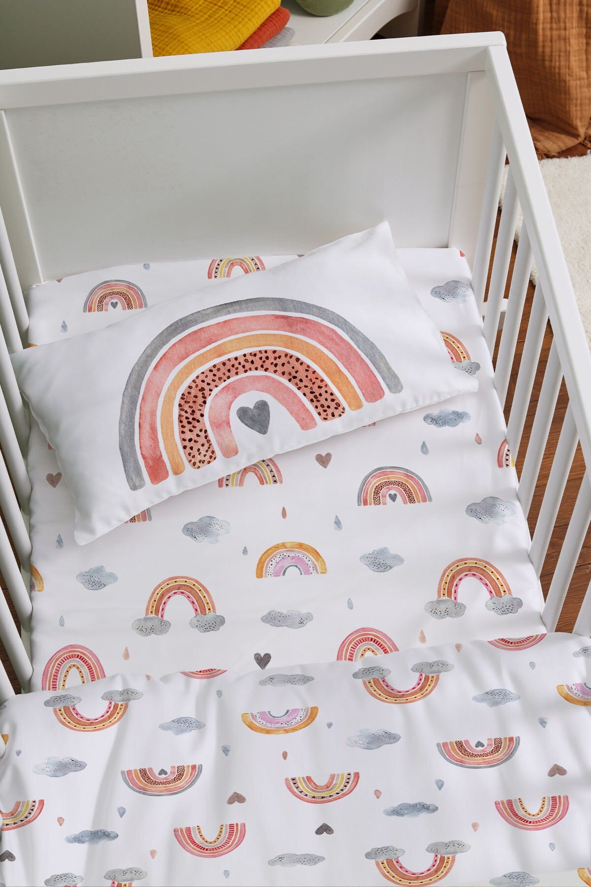 Mother's Side Crib Sleeping Duvet Cover Set - For Baby