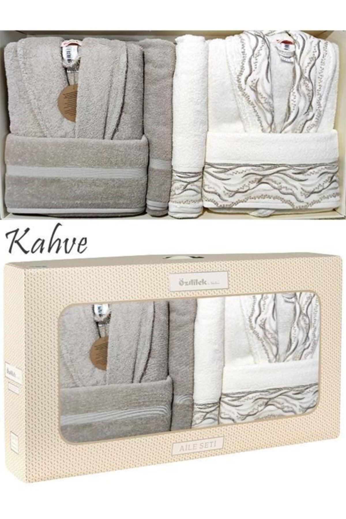 Bathrobe Set Elegant Family Set Double - Swordslife