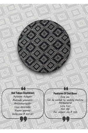 Tatiana Bath Rug Djt 3 Piece Set Bath Rug Mat Washable Non-Slip - Swordslife