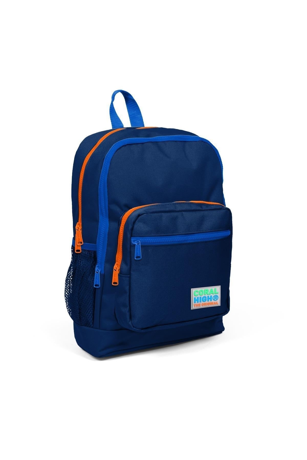 Kids Navy Blue Usb 3 Pcs School Bag Set Set0123816