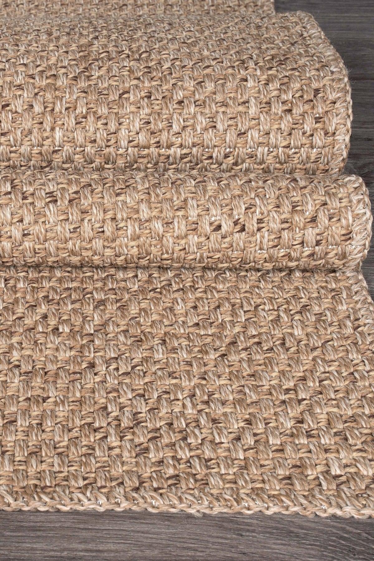 Rusticana 3101 Jute Based Modern Knitted Rug - Swordslife