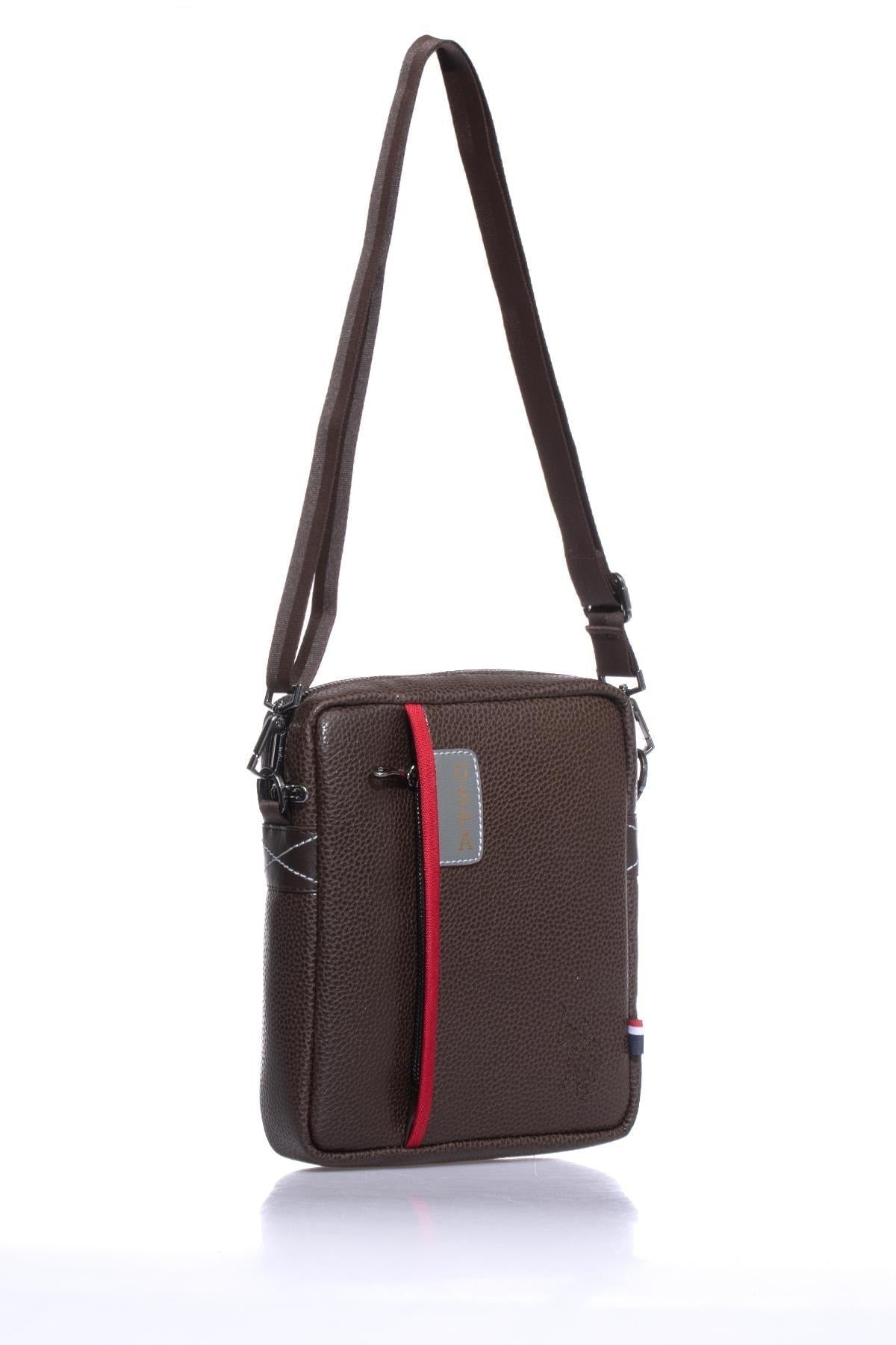 Plevr21620 Brown Men's Shoulder Bag