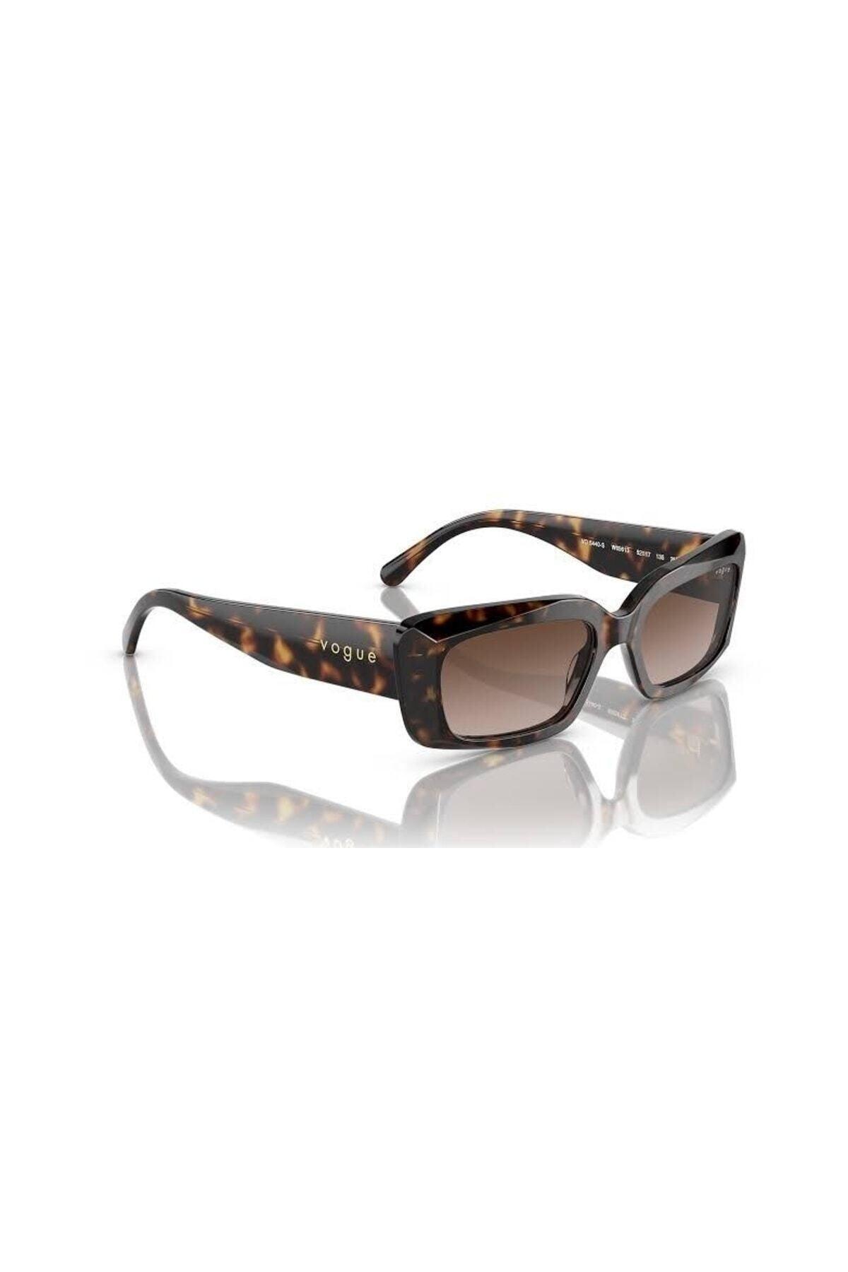 Hailey Bieber Vo5440 S 656/13 52 Sunglasses Brown Bone Framed Uv400 - Swordslife