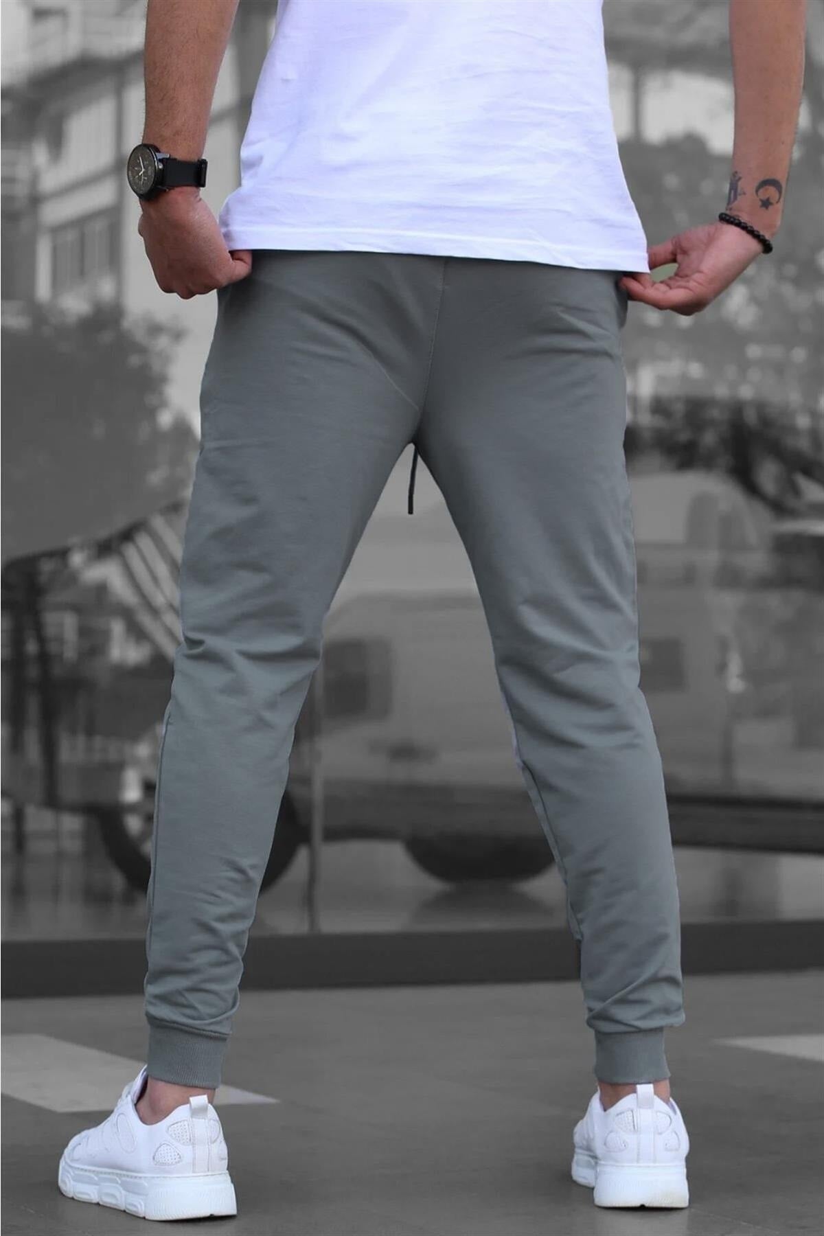 Smoked Elasticated Men'S Tracksuit 4821