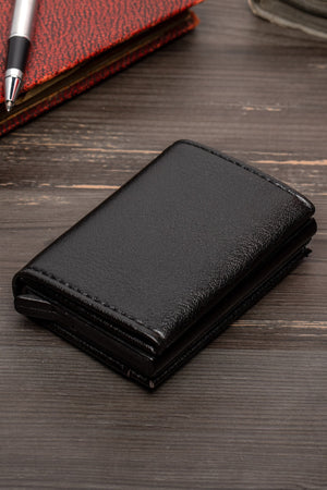 Mechanism Men'S Leather Wallet